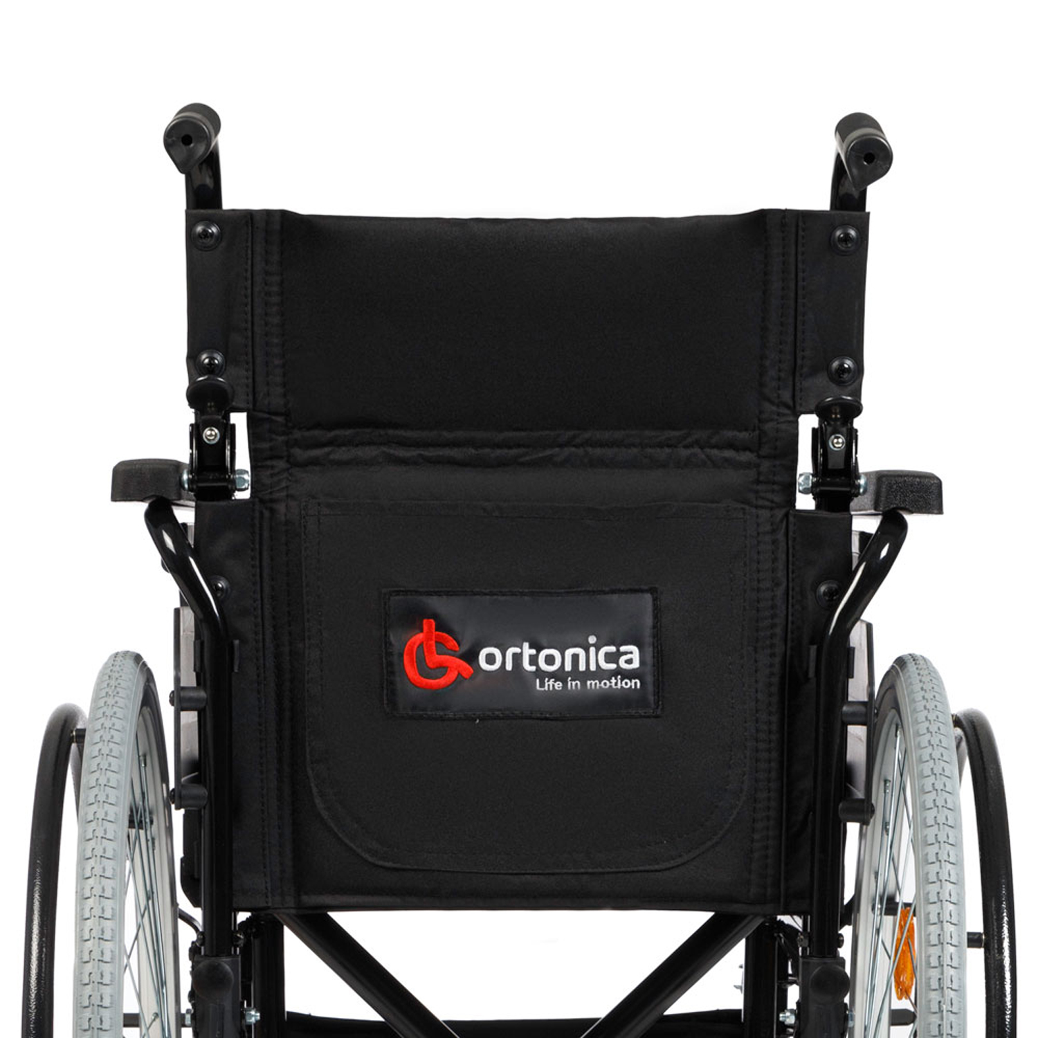 Кресло-коляска инвалидная ORTONICA Base 450 до 130кг (цельно-литые шины, ширина сиденья 45,5см) - 12